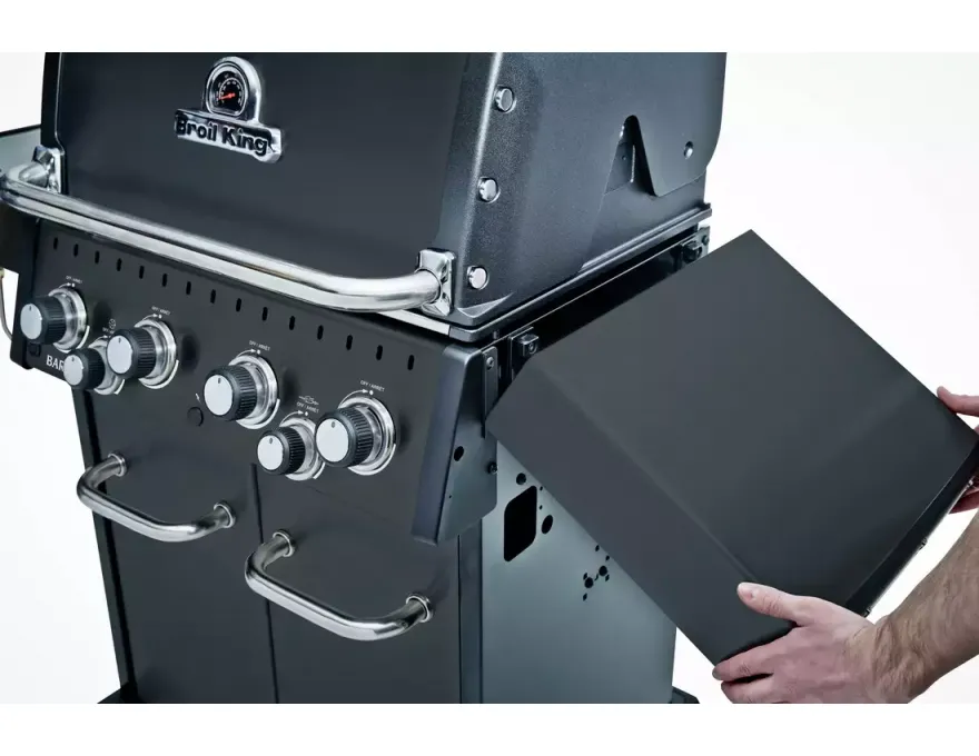 Grill gazowy Baron 490 Shadow z rożnem - 5